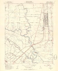 LATHROP, CA HISTORICAL MAP GEOPDF 7.5X7.