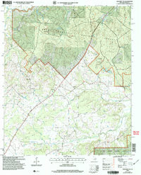 CROCKETT NE, TX HISTORICAL MAP GEOPDF 7.