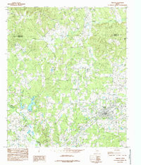 TIMPSON, TX HISTORICAL MAP GEOPDF 7.5X7.