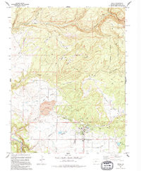 NUCLA, CO HISTORICAL MAP GEOPDF 7.5X7.5