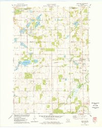 DEER PARK, WI HISTORICAL MAP GEOPDF 7.5X