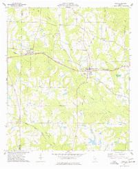PITTS, GA HISTORICAL MAP GEOPDF 7.5X7.5