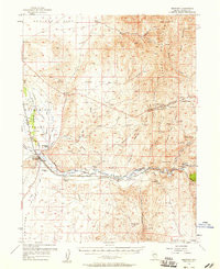 BEOWAWE, NV HISTORICAL MAP GEOPDF 15X15