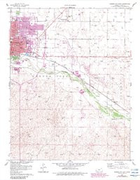 GARDEN CITY EAST, KS HISTORICAL MAP GEOP