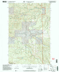 FROST MOUNTAIN, WA HISTORICAL MAP GEOPDF