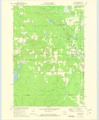 WEIRGOR, WI HISTORICAL MAP GEOPDF 7.5X7.