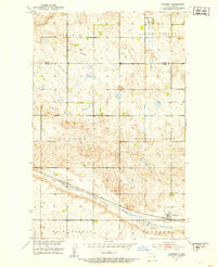 HAMBERG, ND HISTORICAL MAP GEOPDF 7.5X7.
