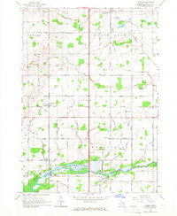 POMPEII, MI HISTORICAL MAP GEOPDF 7.5X7.