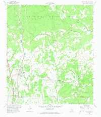 NEW WAVERLY, TX HISTORICAL MAP GEOPDF 7.