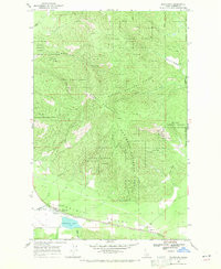 BLANCHARD, ID HISTORICAL MAP GEOPDF 7.5X