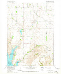 LAKE ANDES NW, SD HISTORICAL MAP GEOPDF