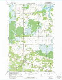 WILLIAMS, MN HISTORICAL MAP GEOPDF 7.5X7