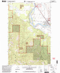 PLAINS, MT HISTORICAL MAP GEOPDF 7.5X7.5