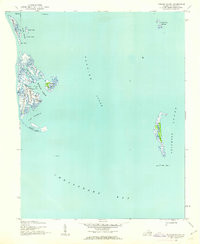 TANGIER ISLAND, VA HISTORICAL MAP GEOPDF