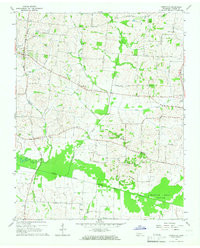YORKVILLE, TN HISTORICAL MAP GEOPDF 7.5X