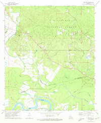ROCK HILL, LA HISTORICAL MAP GEOPDF 7.5X