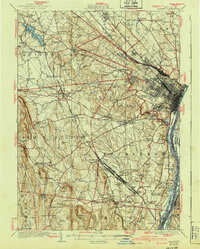 ALBANY, NY HISTORICAL MAP GEOPDF 15X15 G
