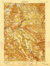SANDY, OR HISTORICAL MAP GEOPDF 15X15 GR