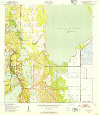 LAKE PLACID, FL HISTORICAL MAP GEOPDF 7.