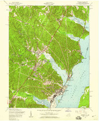 QUANTICO, VA-MD HISTORICAL MAP GEOPDF 7.