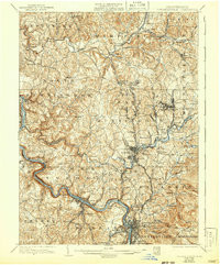 CONNELLSVILLE, PA HISTORICAL MAP GEOPDF