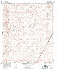 ELWOOD, NM HISTORICAL MAP GEOPDF 7.5X7.5