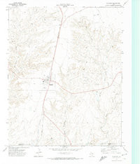 CHANNING, TX HISTORICAL MAP GEOPDF 7.5X7