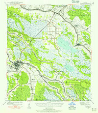HOUMA, LA HISTORICAL MAP GEOPDF 15X15 GR