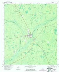 FARGO, GA HISTORICAL MAP GEOPDF 7.5X7.5