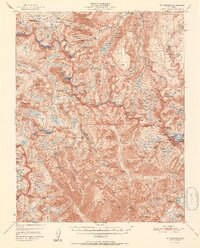 MOUNT GODDARD, CA HISTORICAL MAP GEOPDF