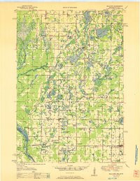 MILLTOWN, WI-MN HISTORICAL MAP GEOPDF 15
