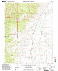 PANGUITCH NW, UT HISTORICAL MAP GEOPDF 7