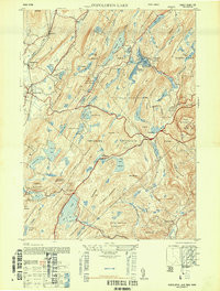 POPOLOPEN LAKE, NY HISTORICAL MAP GEOPDF
