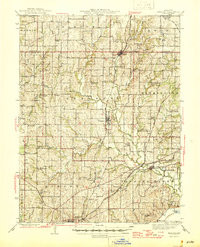 KEARNEY, MO HISTORICAL MAP GEOPDF 15X15