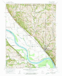 WESTON, MO-KS HISTORICAL MAP GEOPDF 7.5X