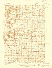 MILFORD, IL-IN HISTORICAL MAP GEOPDF 15X