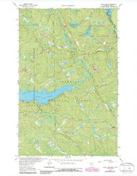 ECHO LAKE, MN HISTORICAL MAP GEOPDF 7.5X