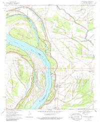 MAYERSVILLE, MS-LA HISTORICAL MAP GEOPDF