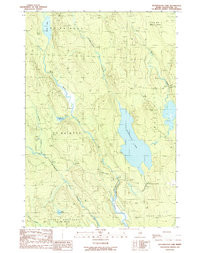 WYTOPITLOCK LAKE, ME HISTORICAL MAP GEOP
