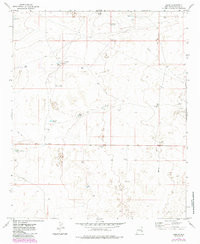 OASIS, NM HISTORICAL MAP GEOPDF 7.5X7.5