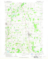 ALMONT, MI HISTORICAL MAP GEOPDF 7.5X7.5