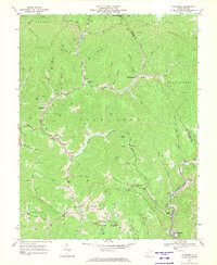 MCGRAWS, WV HISTORICAL MAP GEOPDF 7.5X7.