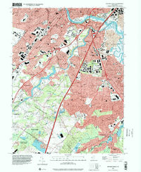 NEW BRUNSWICK, NJ HISTORICAL MAP GEOPDF