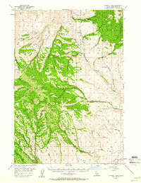 STURGILL PEAK, ID HISTORICAL MAP GEOPDF