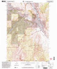 ELECTRIC PEAK, MT-WY HISTORICAL MAP GEOP