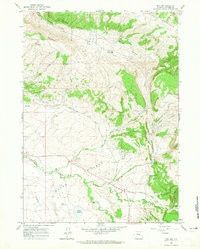 FREELAND, WY HISTORICAL MAP GEOPDF 7.5X7