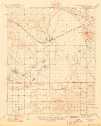 ROGERS LAKE, CA HISTORICAL MAP GEOPDF 15