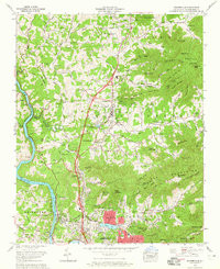 WEAVERVILLE, NC HISTORICAL MAP GEOPDF 7.