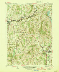 CAMBRIDGE, NY HISTORICAL MAP GEOPDF 7.5X