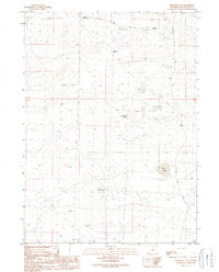 DENNISON CAP, WY HISTORICAL MAP GEOPDF 7